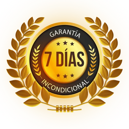 Sello de garantía incondicional de 7 días